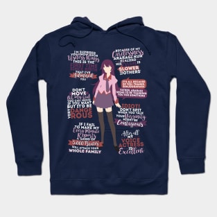 Senjougahara Hitagi Quotes Hoodie